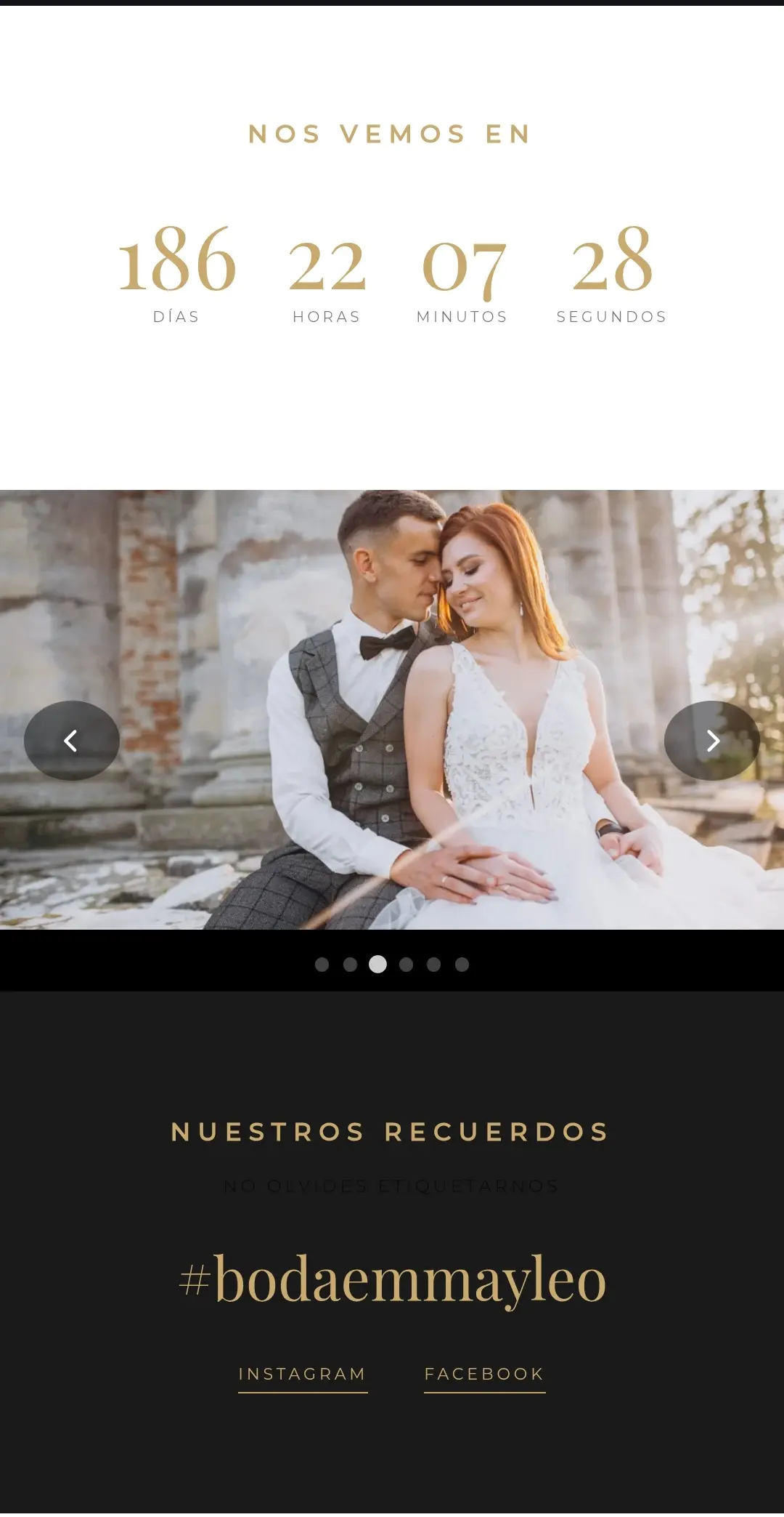 Demo de invitación digital